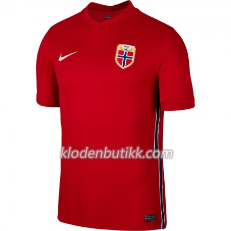 Norge Hjemme Fotballdrakt 2020-2021 Kortermet